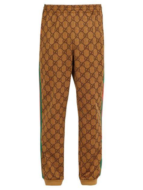 gucci gg trousers|gucci sweatpants men's.